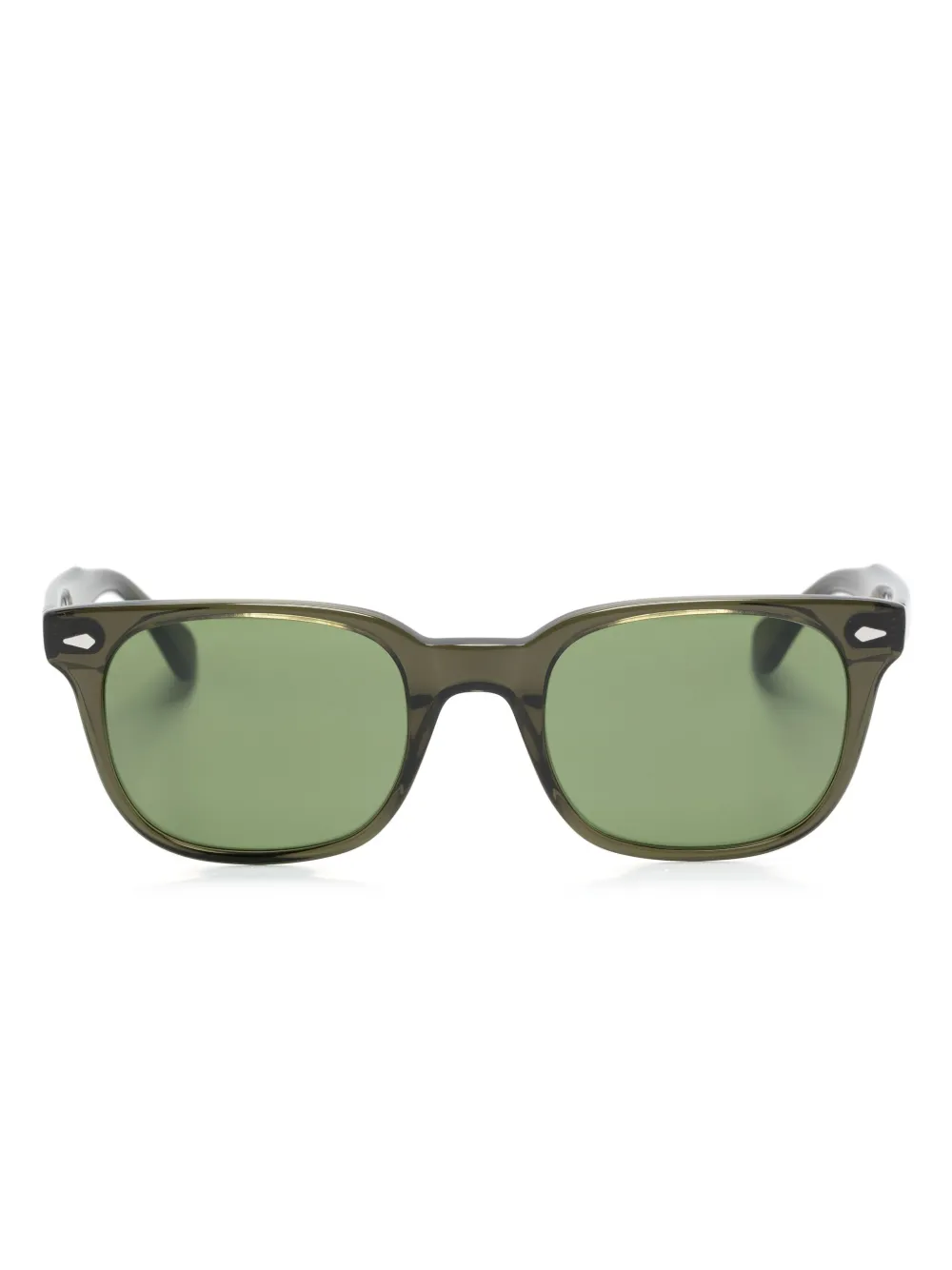 Moscot Boychik square-frame sunglasses | Green | Image 1