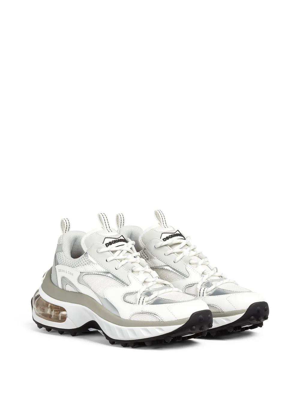DSQUARED2 Dean & Dan low-top sneakers - Wit