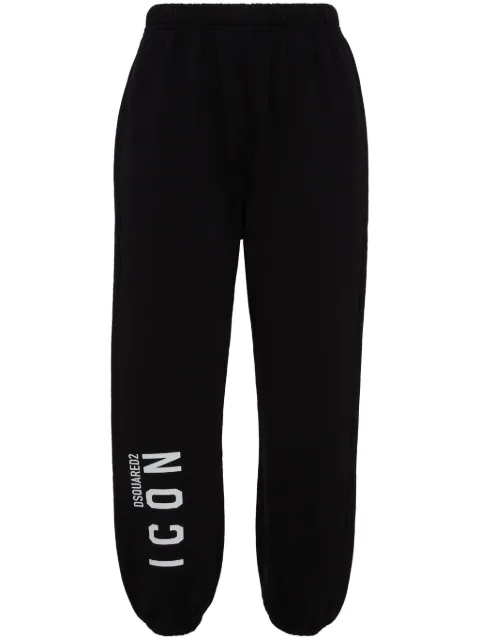 DSQUARED2 logo-print track pants