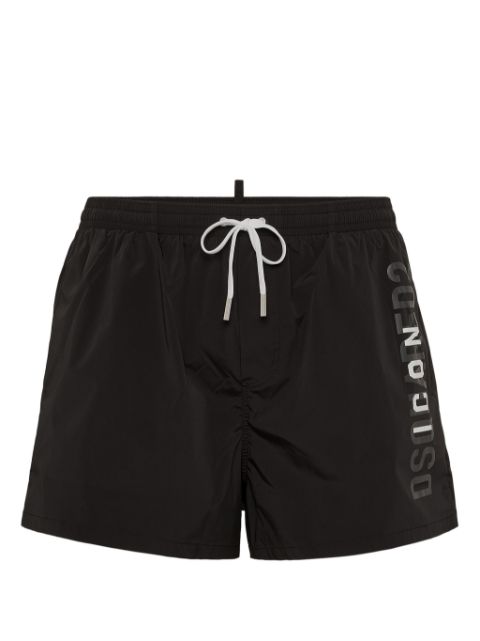 DSQUARED2 Icon-print swim shorts Men