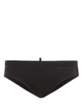 DSQUARED2 Icon-print swim trunks - Black