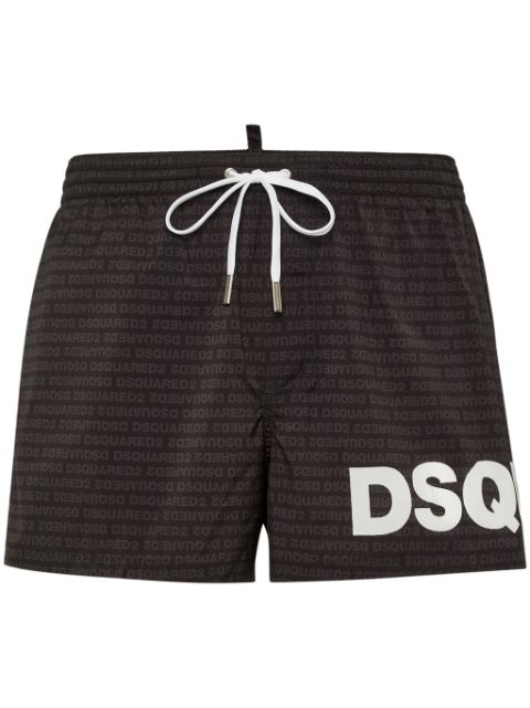 DSQUARED2 logo-print swim shrots Men