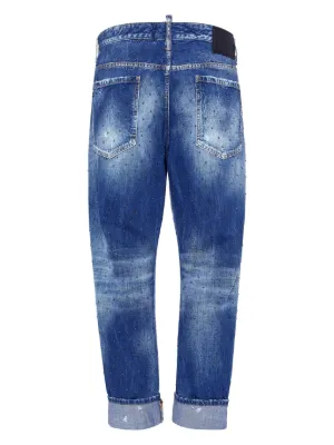 DSQUARED2 ダメージクロップドジーンズ DSQUARED2 ダメージクロップドジーンズ