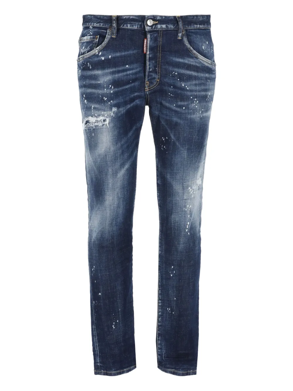 DSQUARED2 distressed skinny jeans | Blue | Image 1