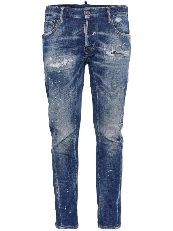 DSQUARED2 Distressed Skinny Jeans - Farfetch 