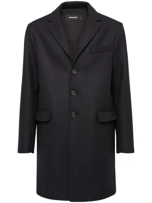 Manteau mi-long à simple boutonnage - DSQUARED2 - Modalova