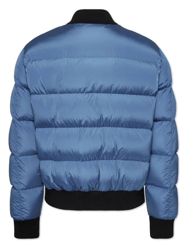 DSQUARED2 logo-print Padded Jacket | Blue | FARFETCH
