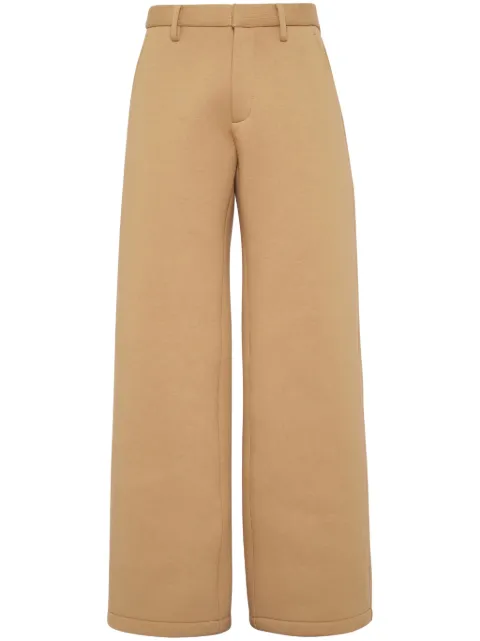 DSQUARED2 Calça wide leg de cintura média