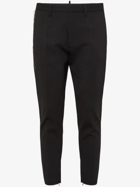DSQUARED2 logo-print tapered trousers