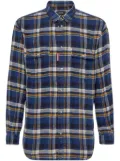 DSQUARED2 checked linen shirt - Blue