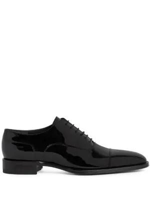 Dolce & Gabbana レザー ダービーシューズ | ブラック | FARFETCH JP
