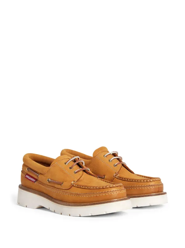 ディースクレースアップ DSQUARED2 レースアップ デッキシューズ | ニュートラル