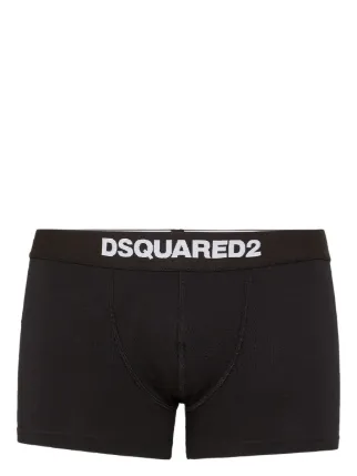 【未開封】DSQUARED2 ボクサーパンツ XS ブラック DSQUARED2 P5 ディースクエアード ボクサーパンツ メンズ リーフ