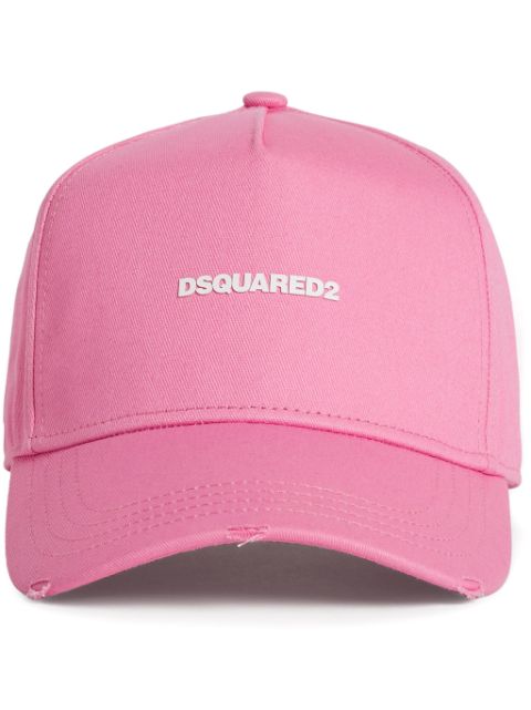 DSQUARED2 gorra con logo estampado