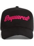 DSQUARED2 logo-embroidered baseball cap - Black