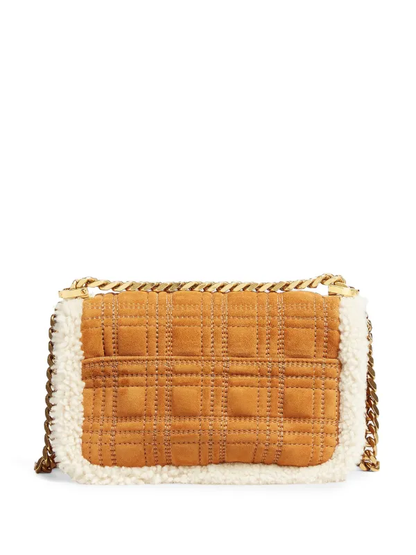 DSQUARED2 Quilted Suede Shoulder Bag | Brown | FARFETCH IL
