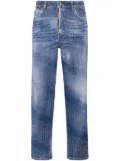 DSQUARED2 all-over logo-print jeans - Blue