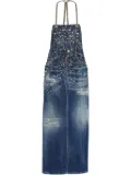 DSQUARED2 denim midi dress - Blue