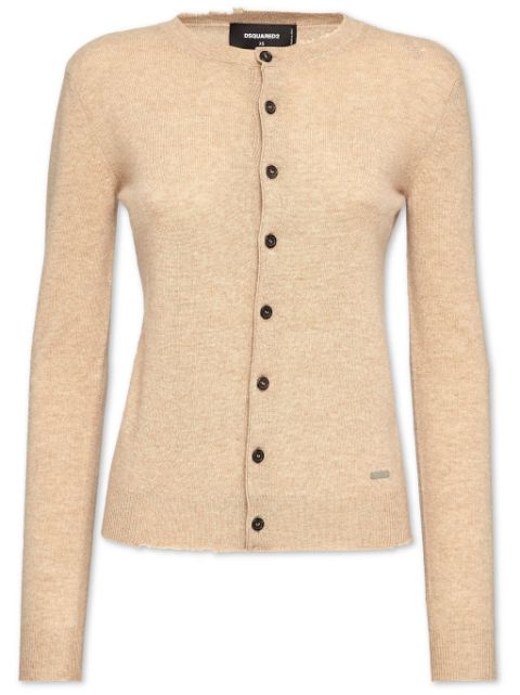 DSQUARED2 crew-neck knit cardigan Women