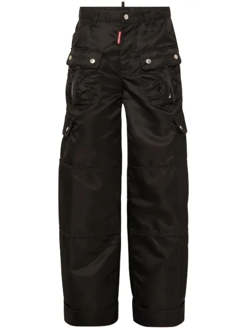 DSQUARED2 satin cargo trousers Women