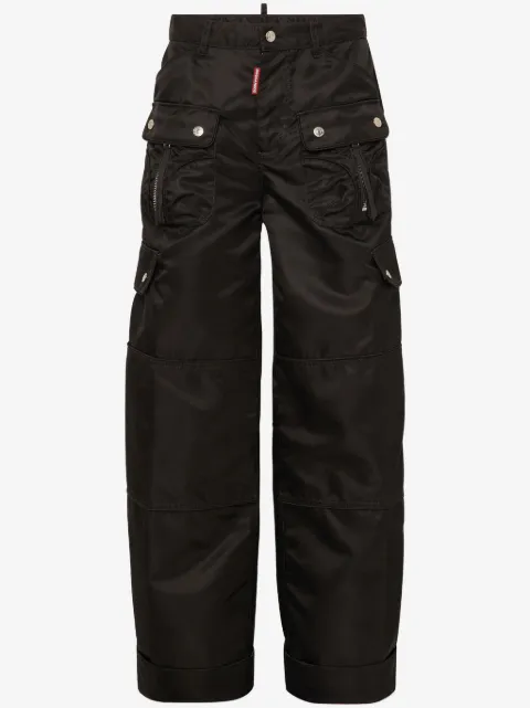 DSQUARED2 satin cargo trousers