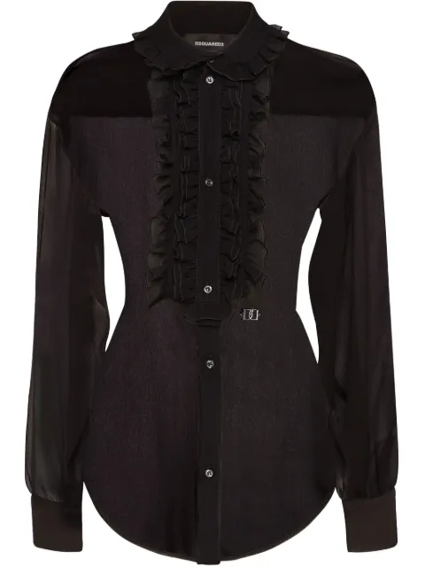 DSQUARED2 Blusa de cetim