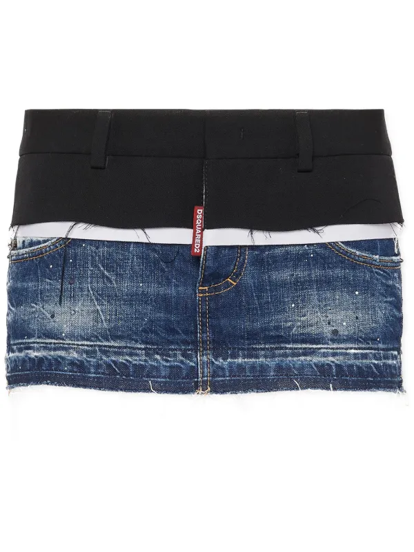【Dsquared2】ジーンズミニスカート DSQUARED2 スカート