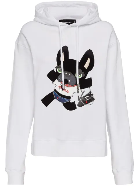 DSQUARED2 Ciro Cool cotton hoodie Women