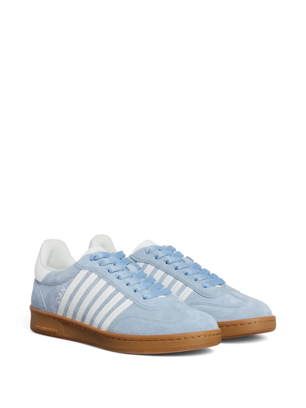 DSQUARED2 striped sneakers - Blauw