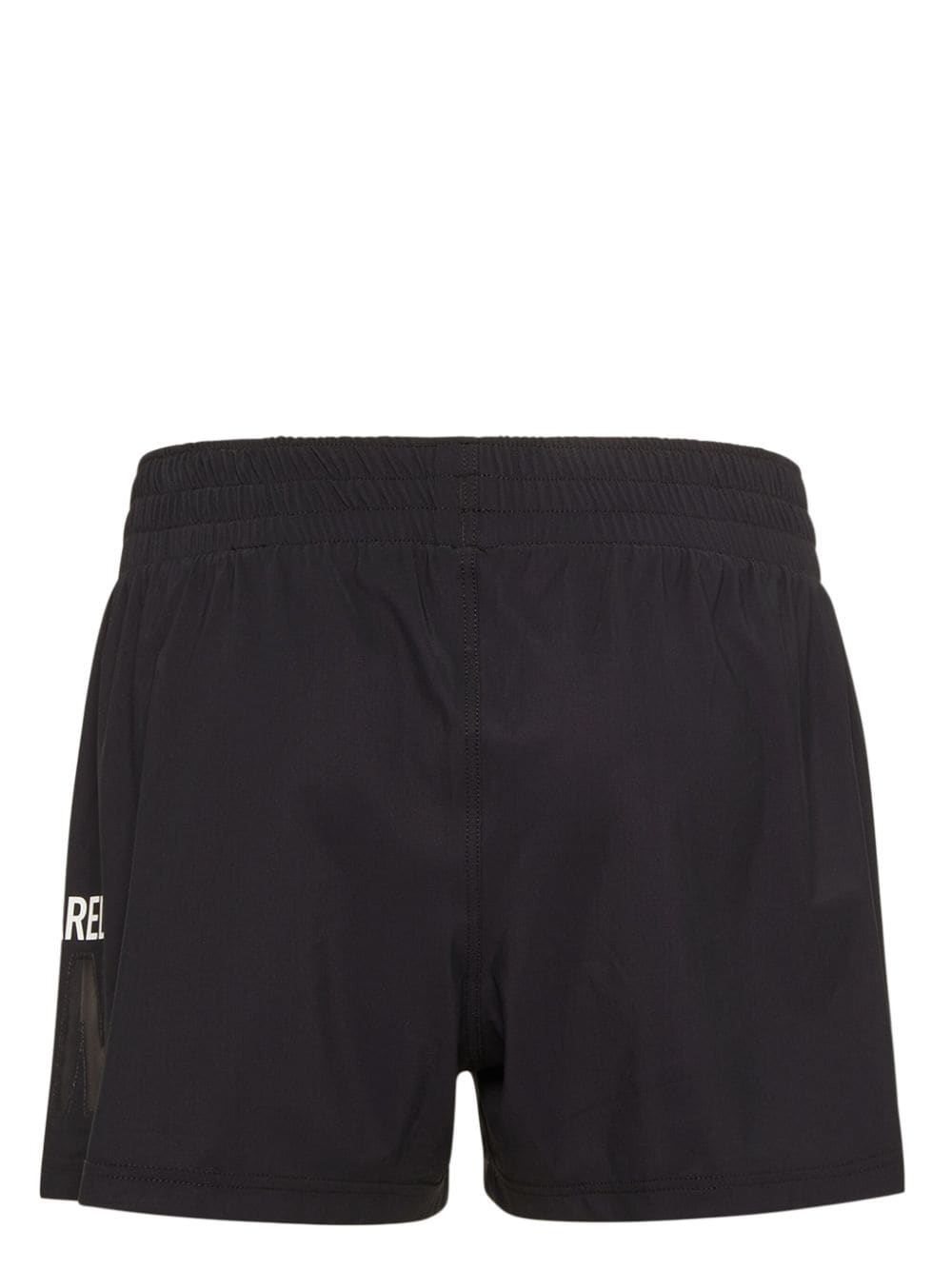 Shop Dsquared2 Icon-print Swim Shorts In Black