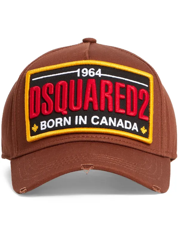 DSQUARED2 ベースボール キャップ | ブラウン | FARFETCH JP