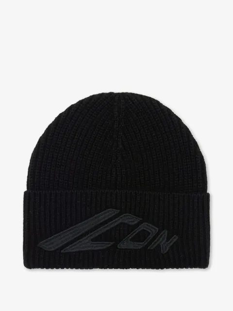 DSQUARED2 KIDS logo-appliqué beanie