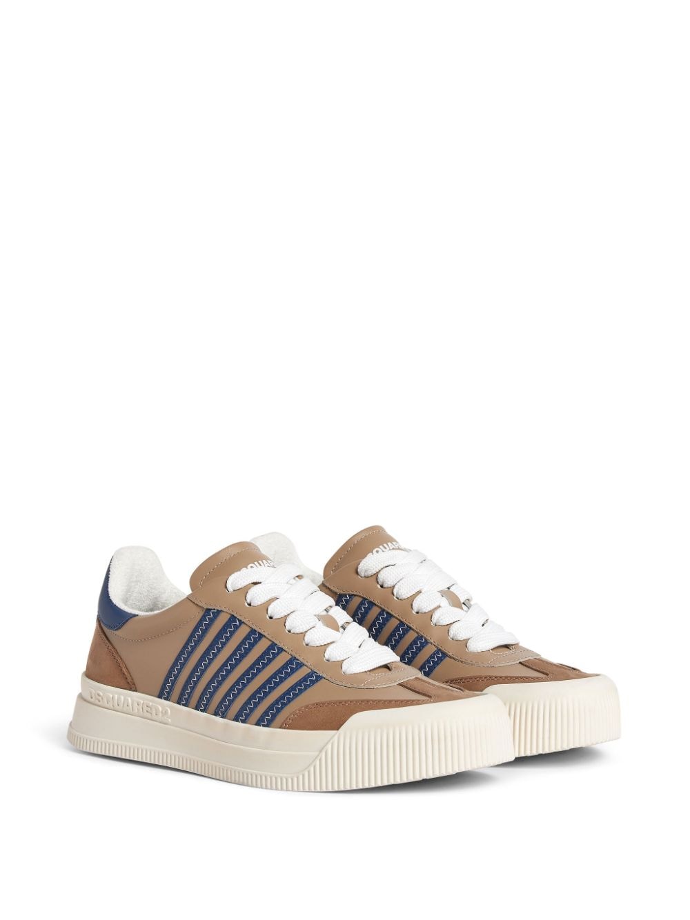 Shop Dsquared2 New Jersey Low-top Sneakers In White