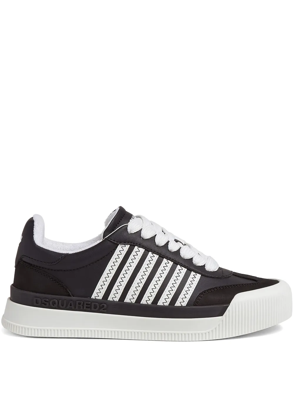 DSQUARED2 striped sneakers | Black | Image 1