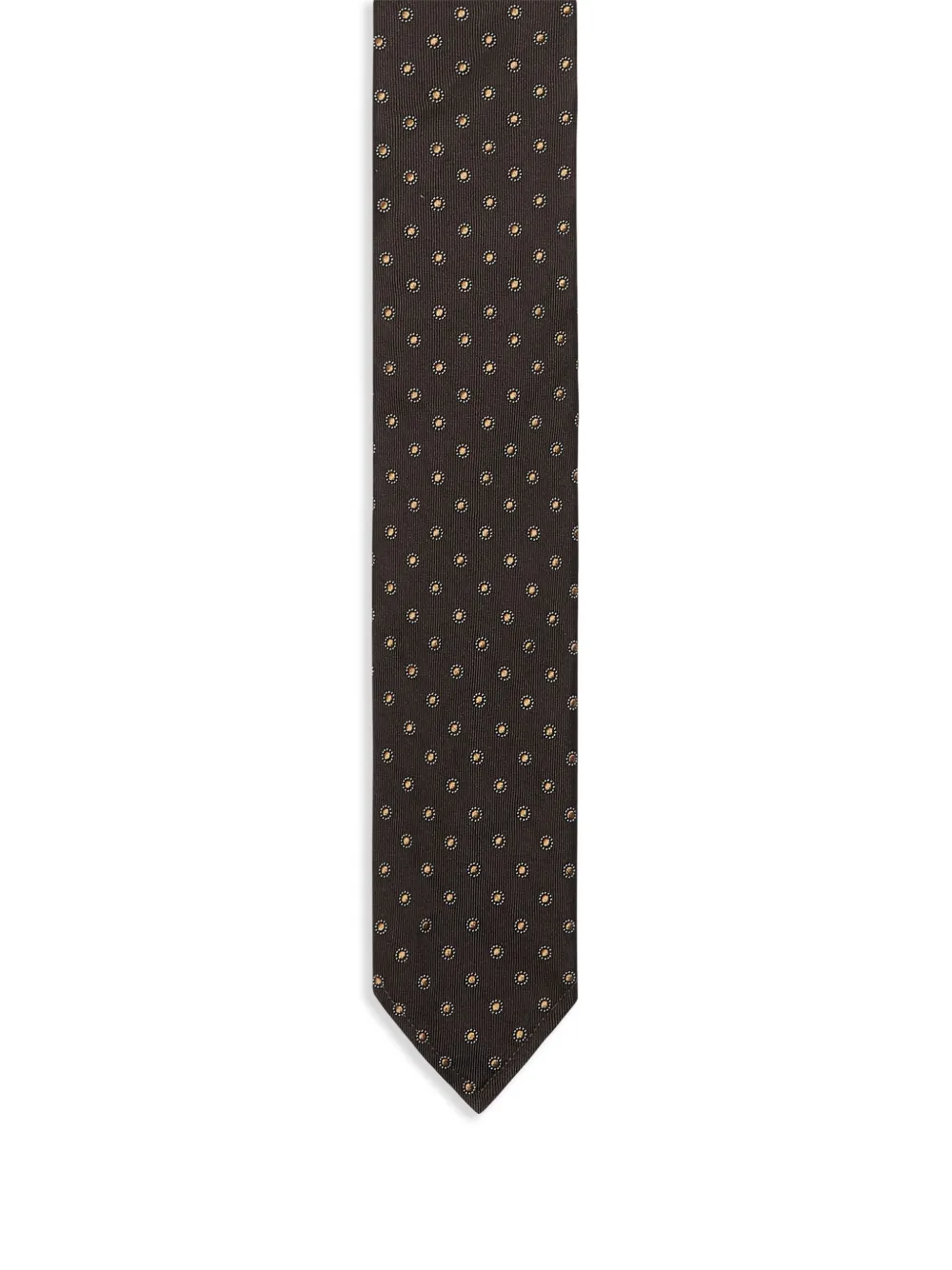 DSQUARED2 silk tie - Bruin