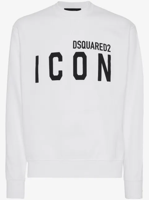 DSQUARED2 sudadera con logo estampado