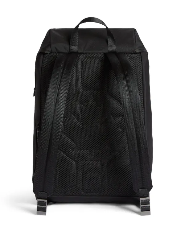 DSQUARED2 ロゴエンボス バックパック | ブラック | FARFETCH JP