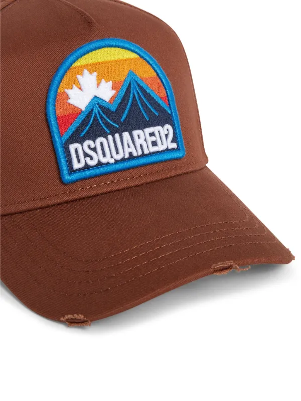 DSQUARED2 ベースボール キャップ | ブラウン | FARFETCH JP