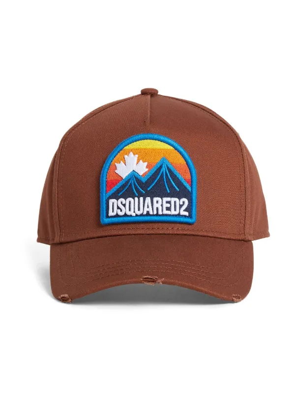 DSQUARED2 ベースボール キャップ | ブラウン | FARFETCH JP