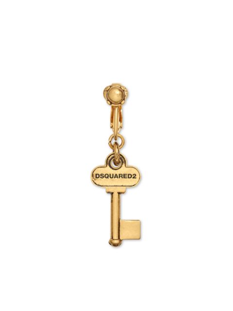 Dsquared2 key-pendant clip-on single earring