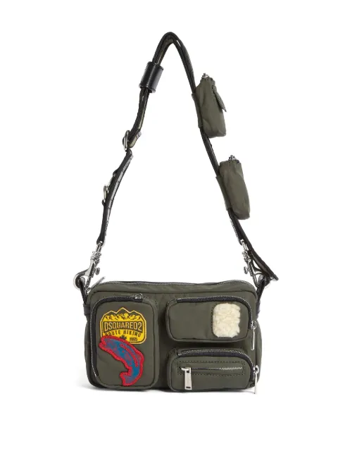 DSQUARED2 Canadian-patch messenger bag