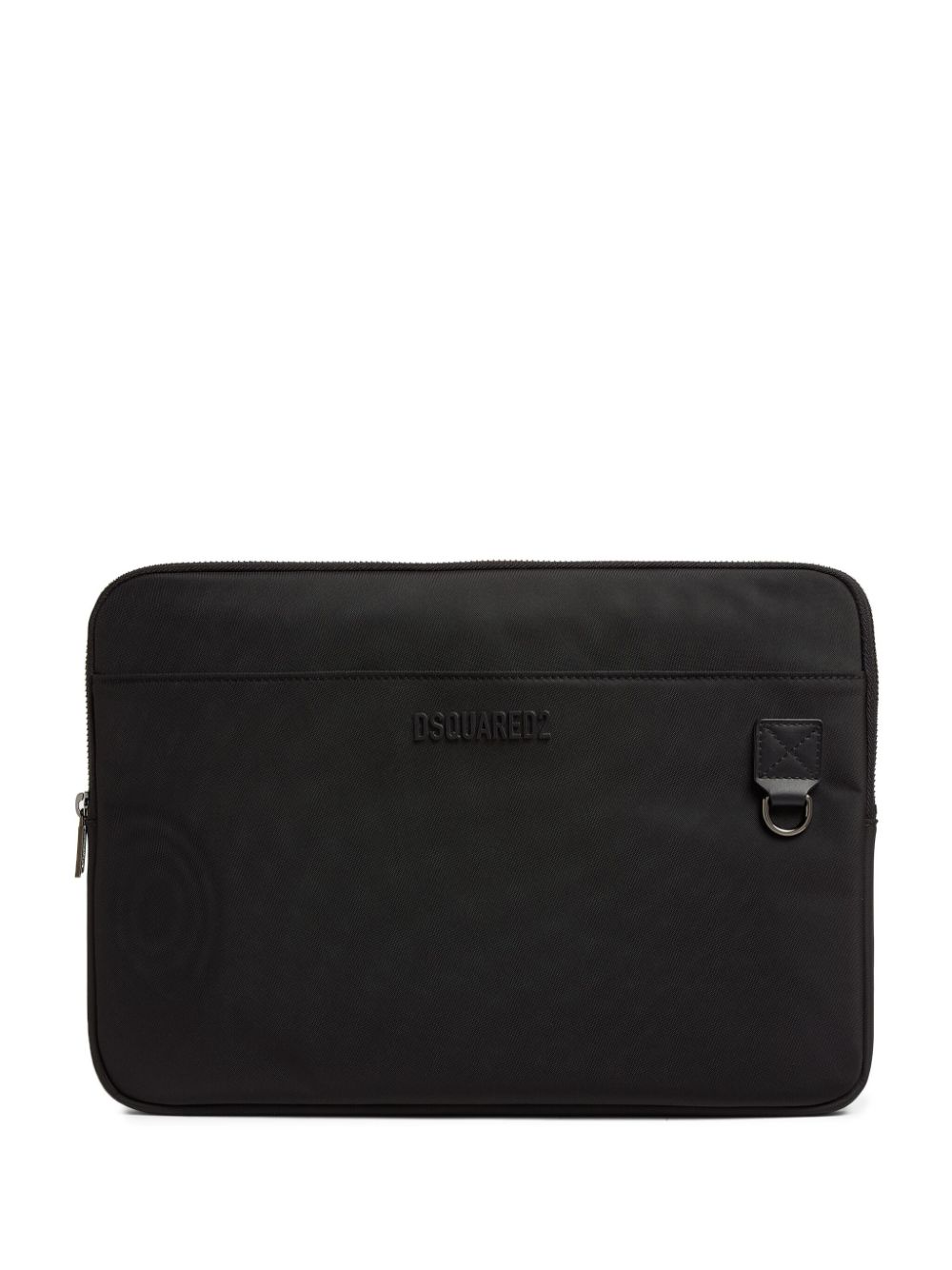 DSQUARED2 logo-lettering laptop case – Black