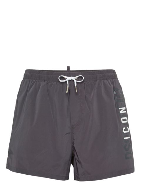 DSQUARED2 Icon-print swim shorts Men