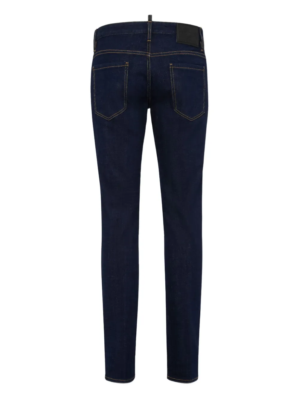 DSQUARED2 Jeans met contrasterende stiksels - Zwart