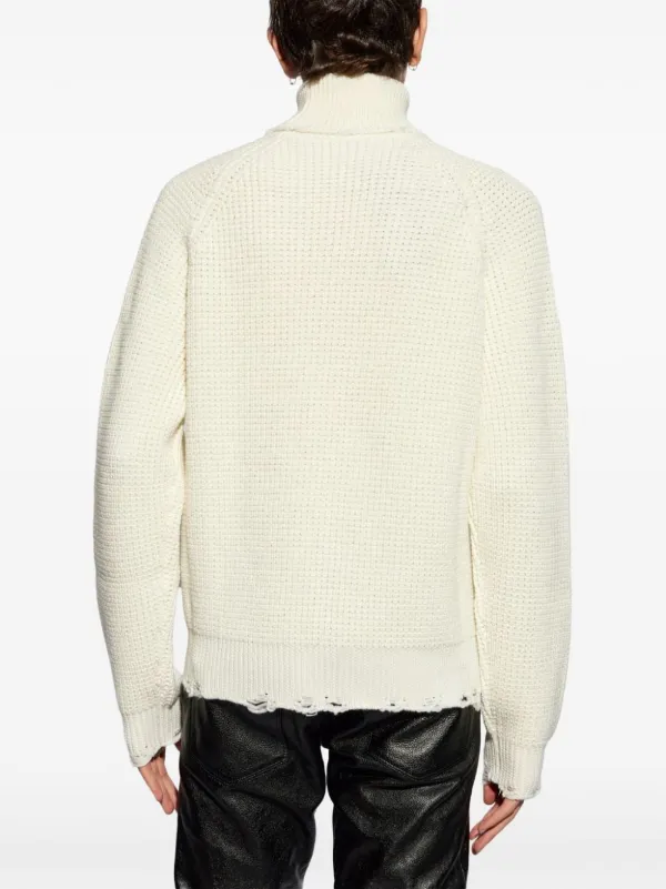 DSQUARED2 タートルネック セーター | ホワイト | FARFETCH JP