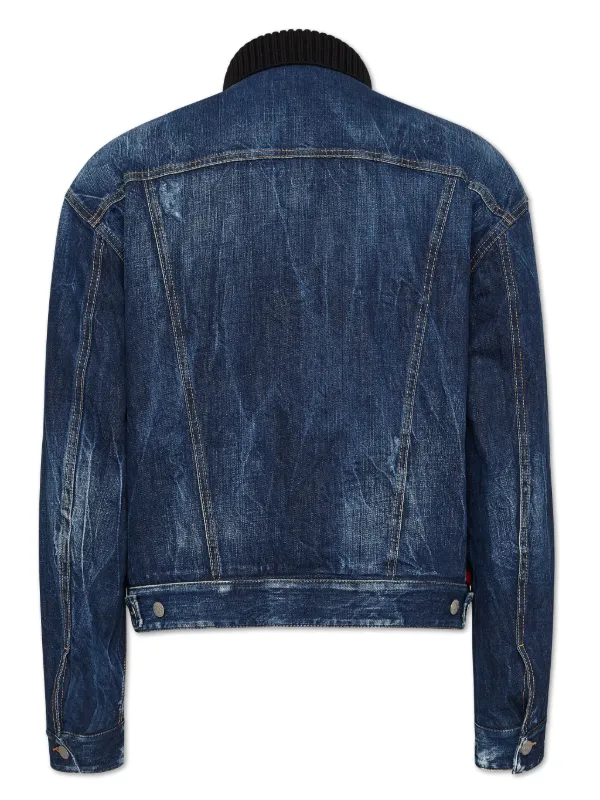 DSQUARED2 デニムジャケット | ブルー | FARFETCH JP