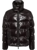 DSQUARED2 logo-patch padded jacket - Black