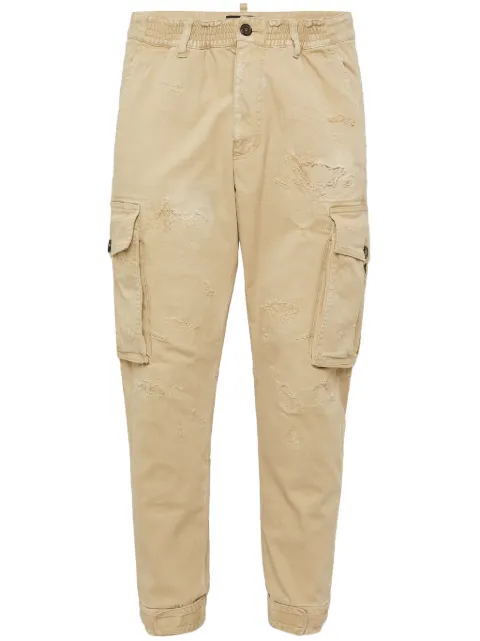 DSQUARED2 Calça cargo Cyprus desgastado