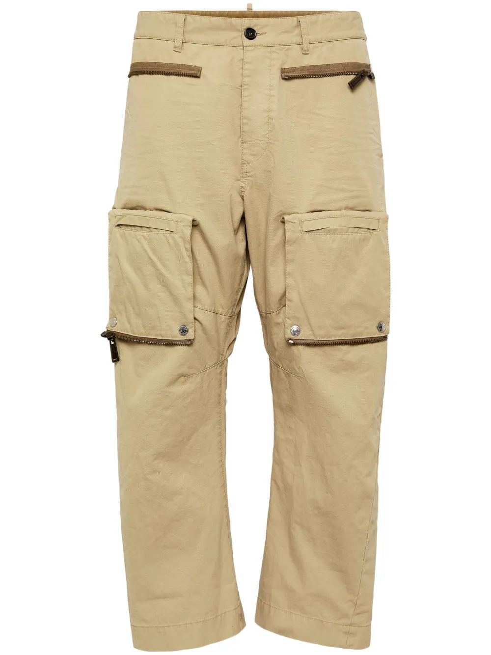 DSQUARED2 Straight broek Beige