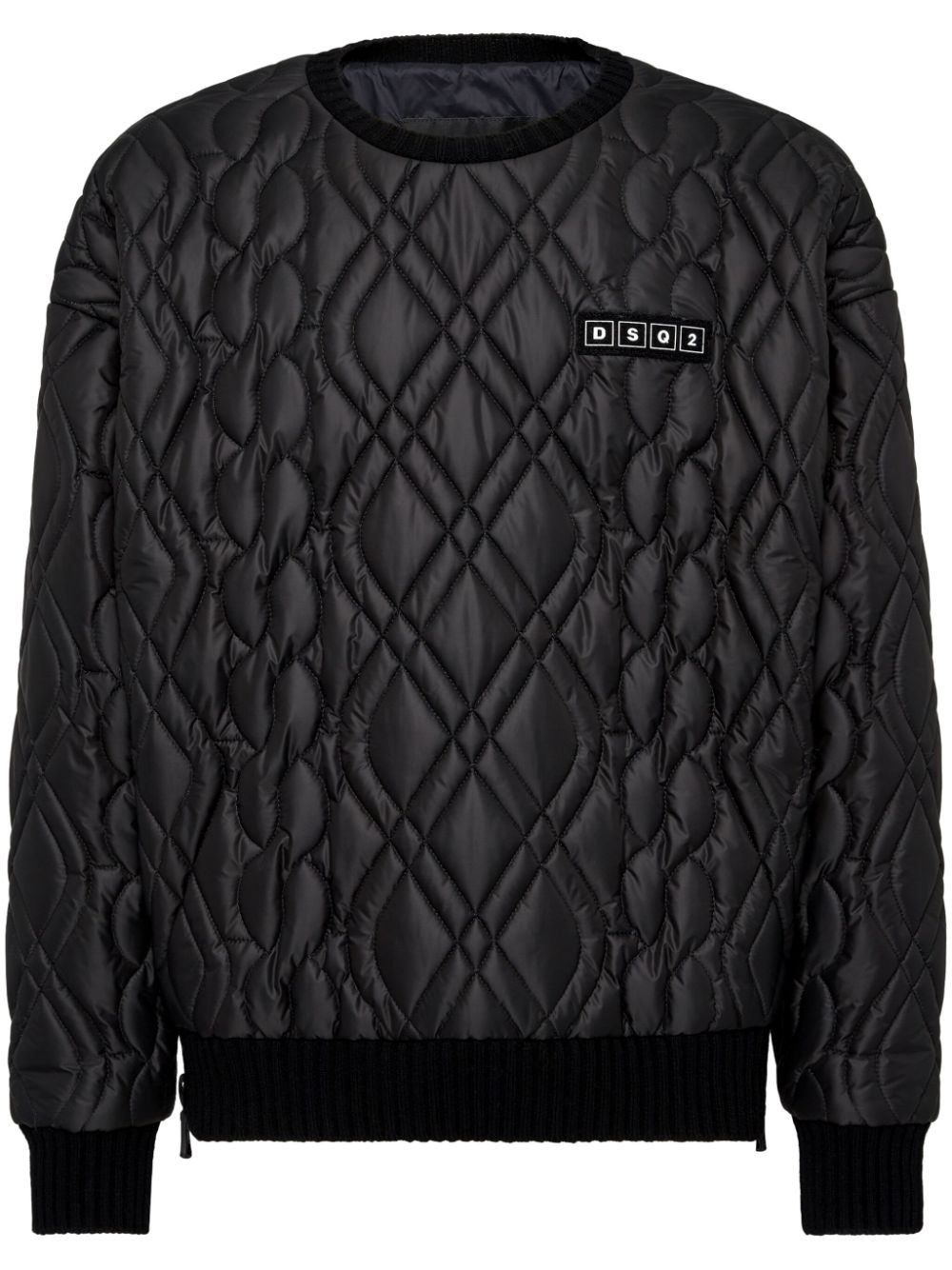 Disqued DSQUARED2 diamond-quilt jumper Men